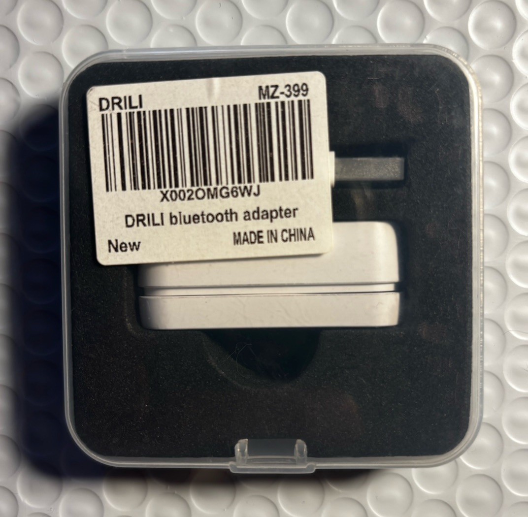 Drili MZ-399 White Bluetooth Audio Adapter PS4, PS5, Switch, PC
