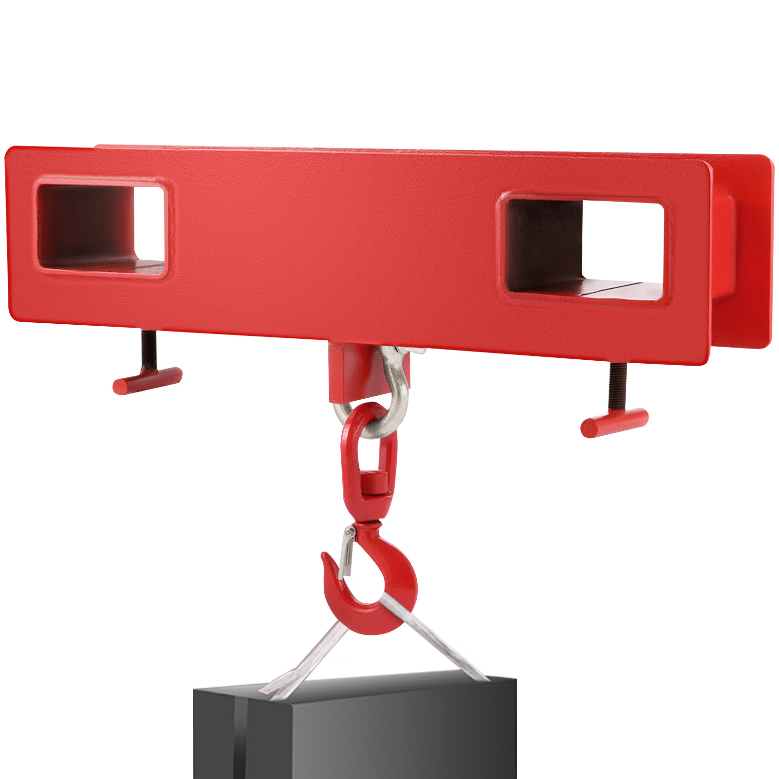 VEVOR Forklift Lifting Hook Lifting Hoist Crane Hook 4400 lbs Adjustable