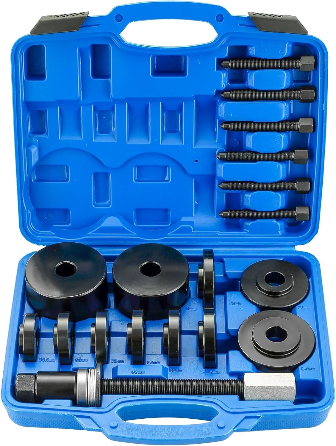 DAYUAN 19pcs Front Wheel Drive Bearing Removal Installation Service Tool Blue