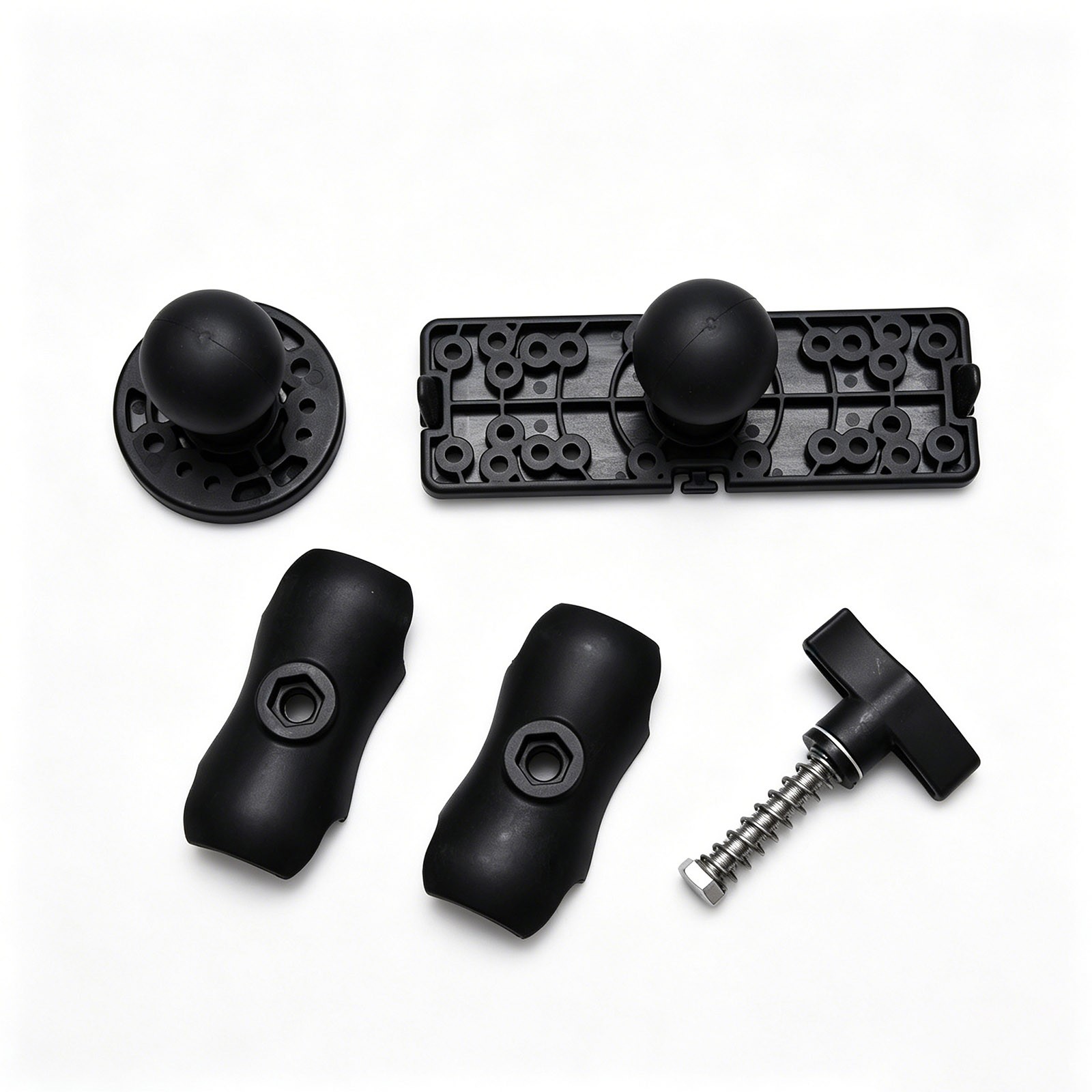 Adjustable Fish Finder Mount for Trolling 360 Quick Release Fits for Garmin