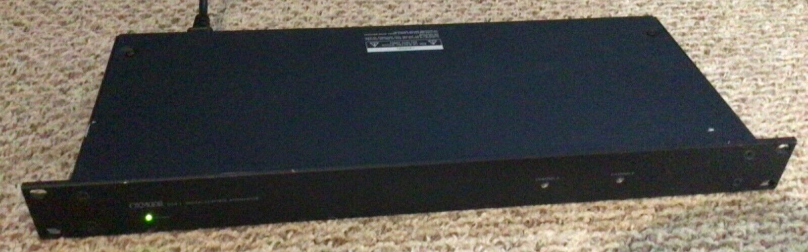Oxmoor DCA-2 Two Channel Digital Control Attenuator Rack Mounted No Power Cord