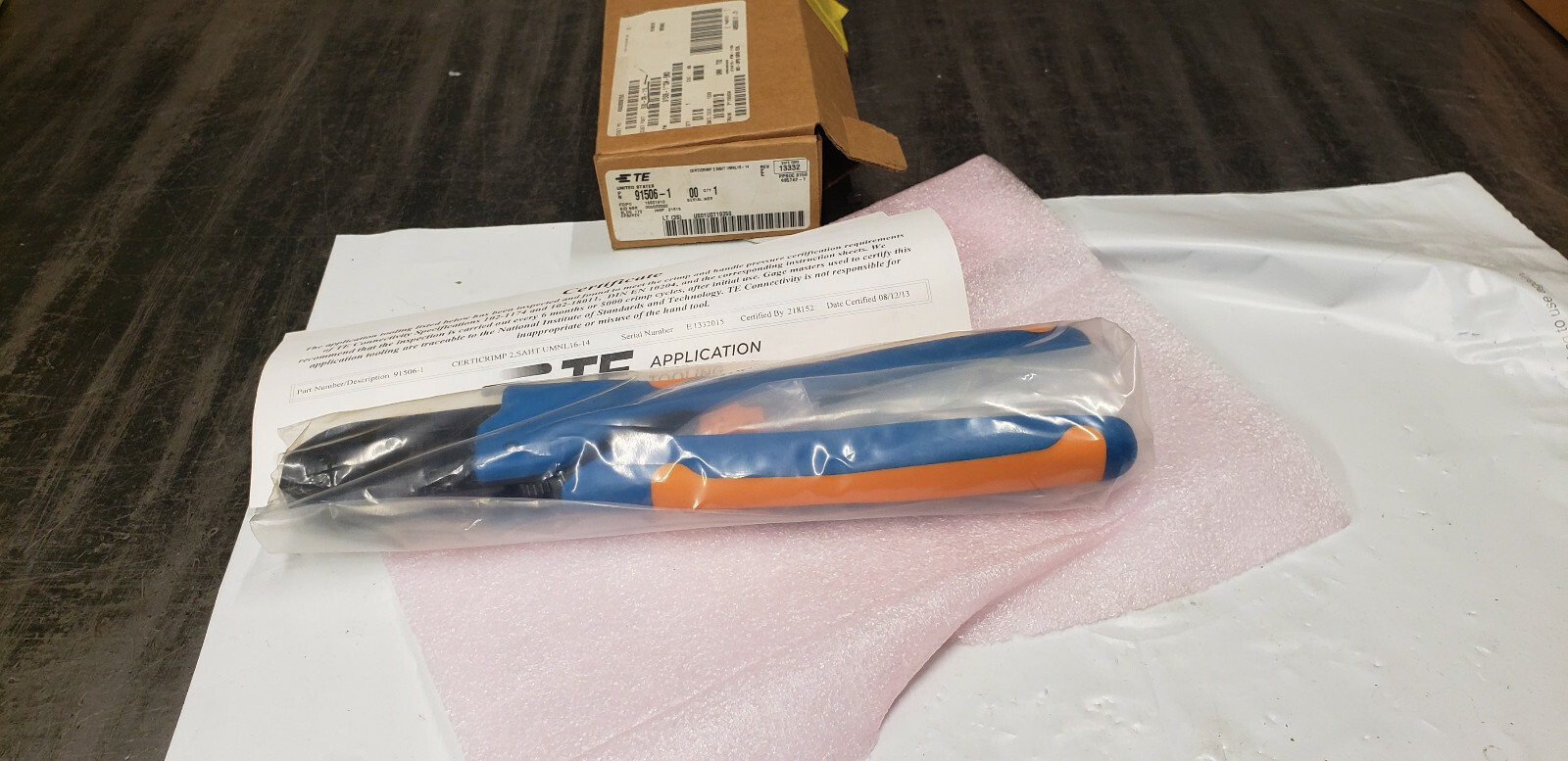 TE Amp 91506-1 Certicrimp 2 SAHT UMNL16-14.    NEW IN BOX