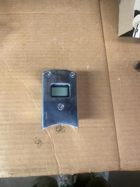 Clamp On Digital Speedometer With Tachometer Mount For Choppers