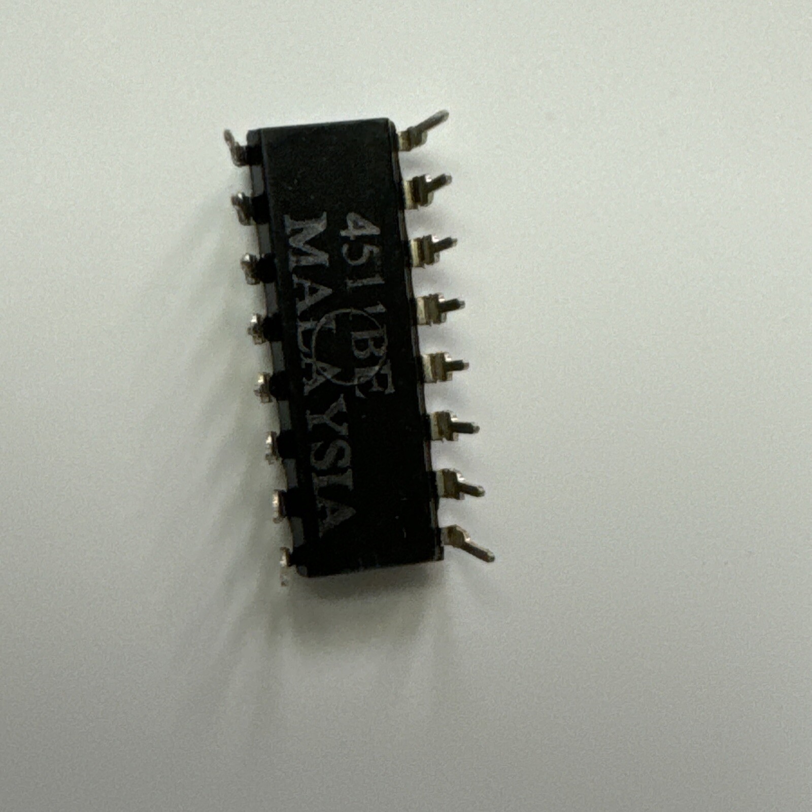 10 x MC14511BCP TI BCD-To-Seven Segment Latch Decoder Driver 4511 IC