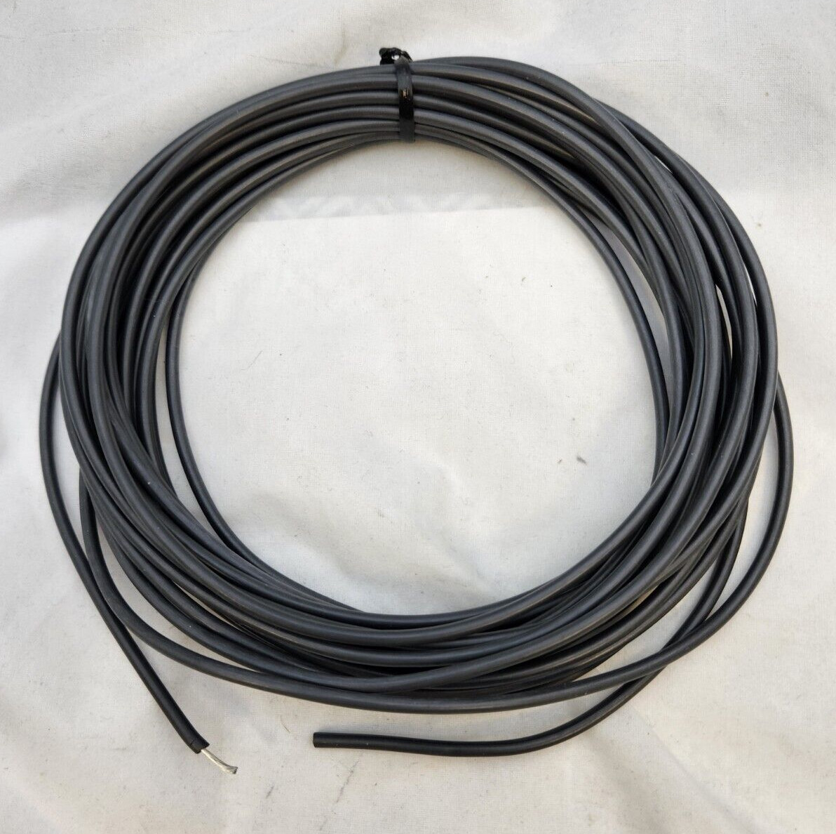 Test Lead Wire, 18 Awg 30 Ft, GRAY Silicone , Tinned Copper !
