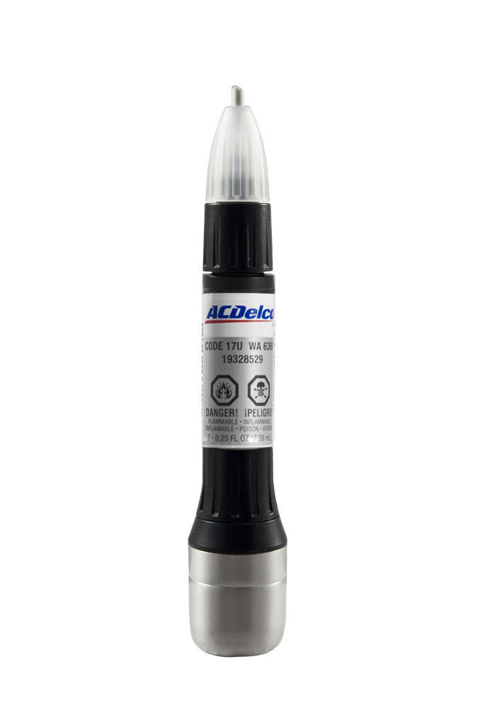 OEM Touch Up Paint Silver 17U / GAN WA636R & Clear Coat Genuine GM ACDelco