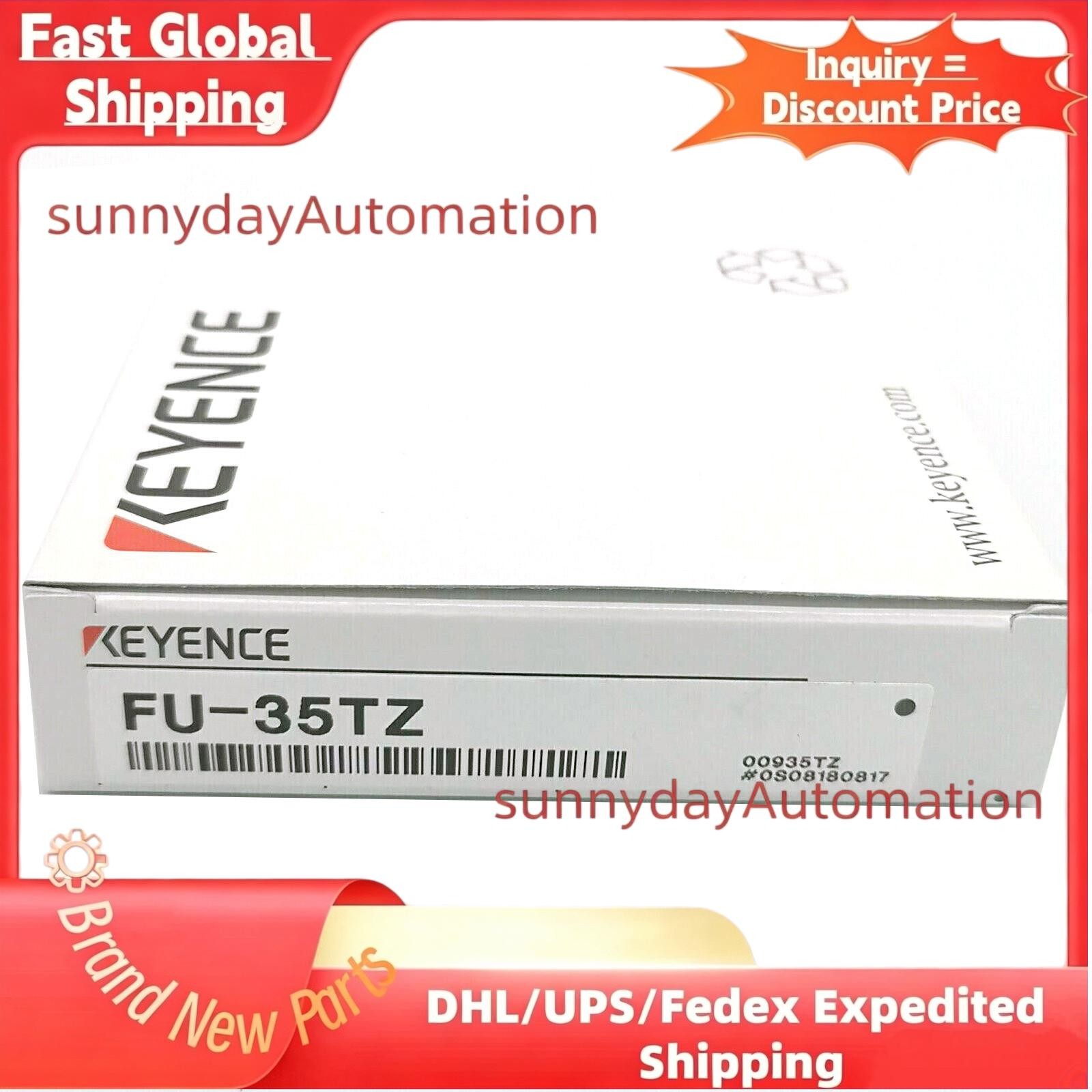 1PC Keyence FU-35TZ Fiber Optic Sensor New In Box Fast Shipping