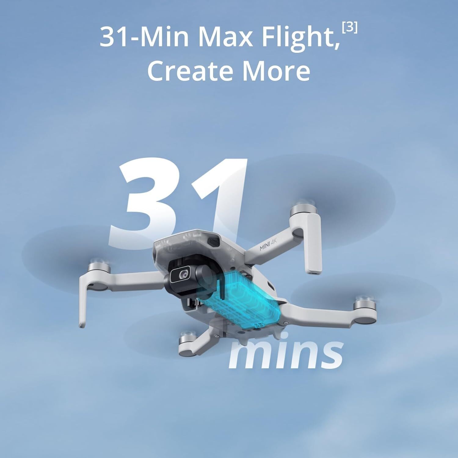 Mini 4K Drone with 4K UHD Camera for Adults 3-Axis Gimbal Stabilization New