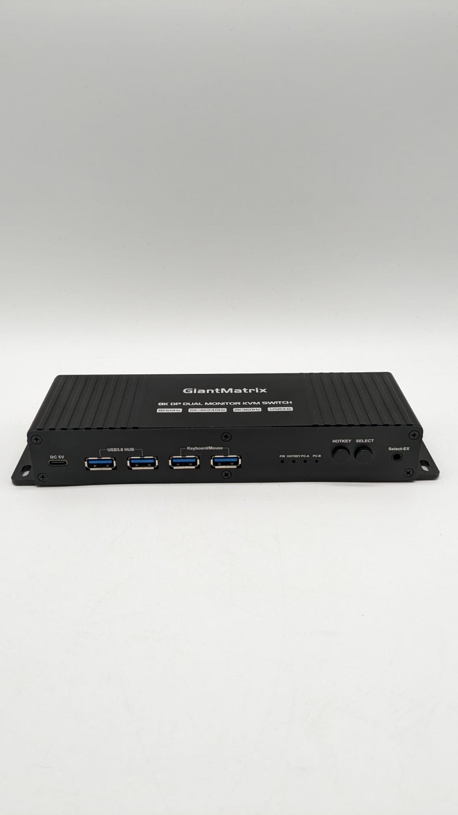 Kvm Switch Displayport 2 Monitors 2 Computers 4K Open Box