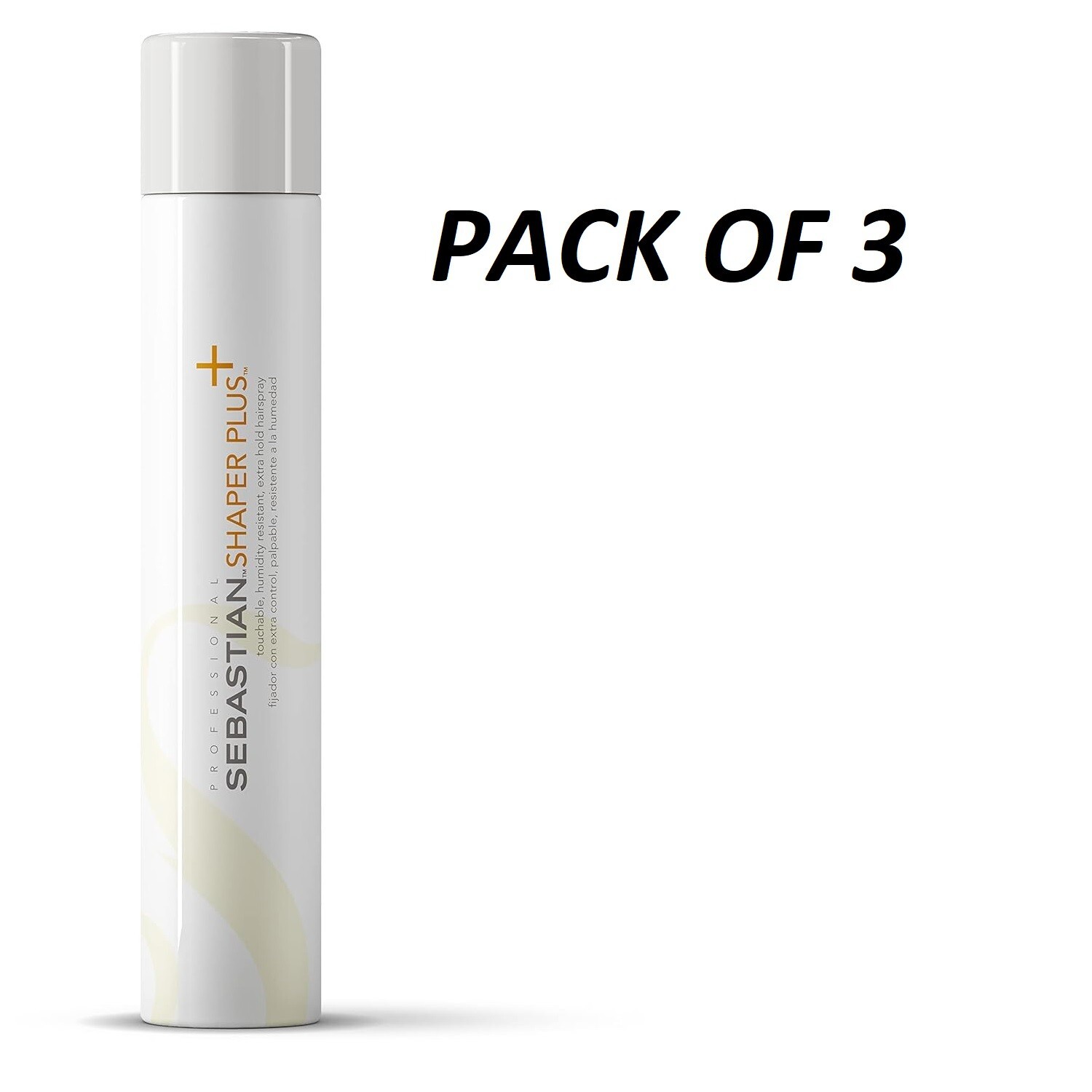 Shaper Plus Hair Spray By Sebastian For Unisex - 10.6Oz - PACK OF 3