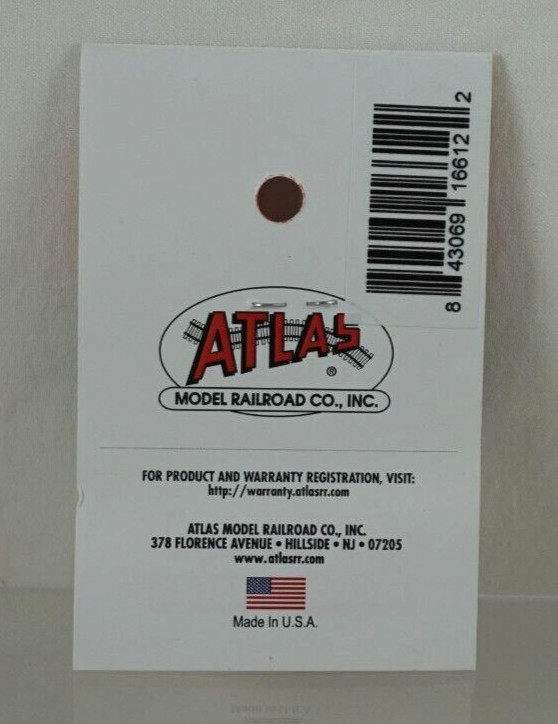 NOS Atlas (8 Pieces) 5 GALLON COOLER N Scale Accessories - 4002035