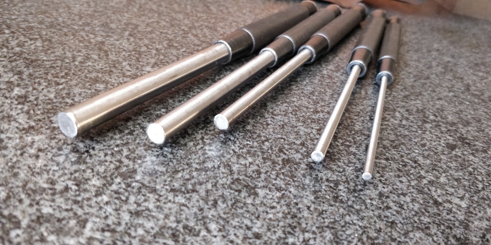 GENERAL SPC-76 DRIVE PIN PUNCHES w/PLASTIC CASE