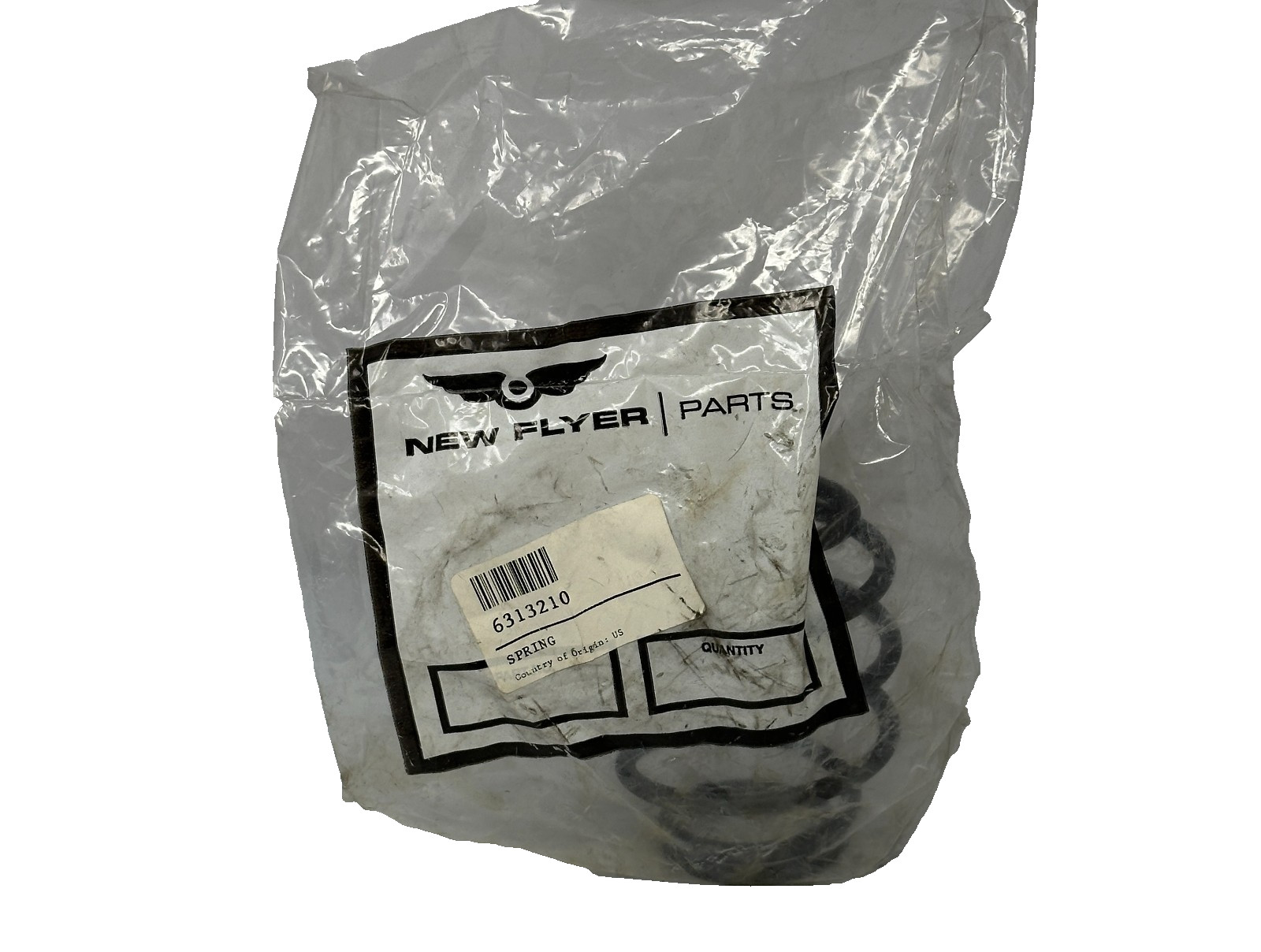 New Flyer 6313210 Spring – OEM Suspension/Hardware Component – Transit Bus Part