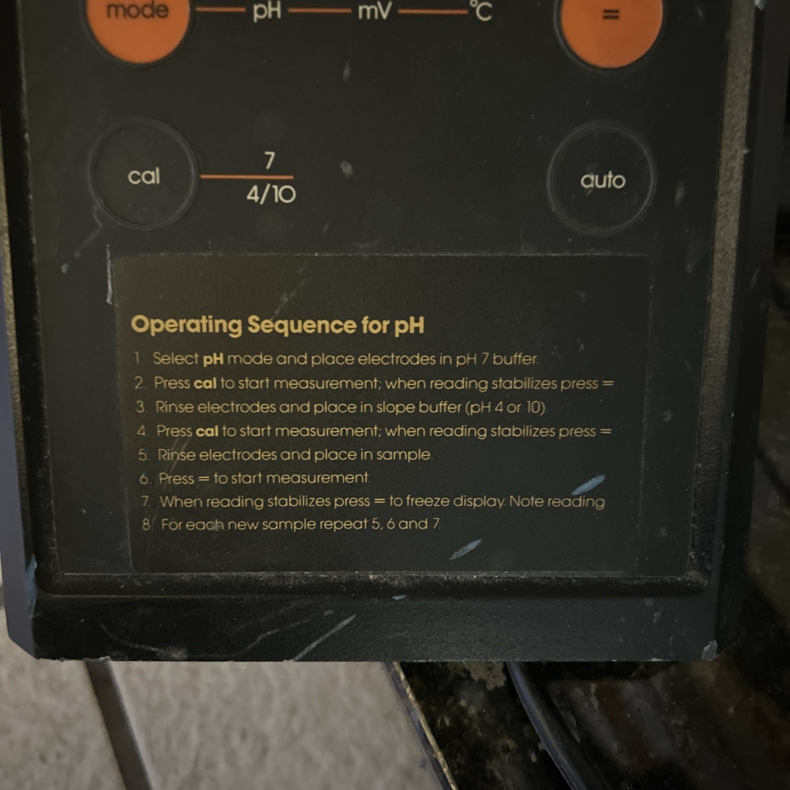 Corning pH Meter 140 Digital Laboratory Device
