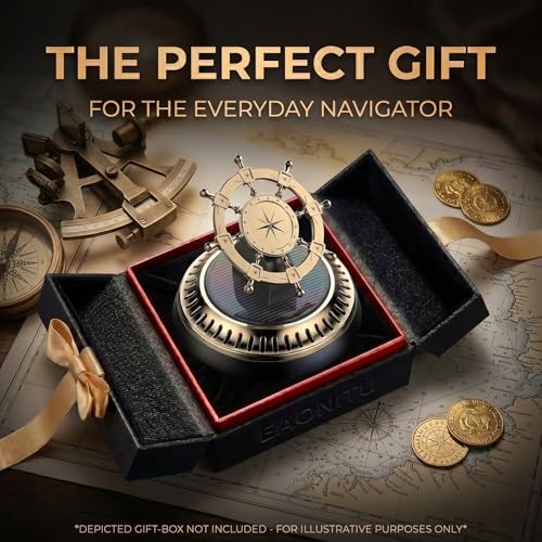 Solar Dashboard Spinner, Sun Powered Kinetic Car Diffuser Decoration,