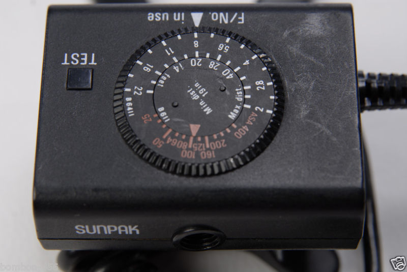 SUNPAK AUTO 611 REMOTE SENSOR FOR OFF-CAMERA FLASH