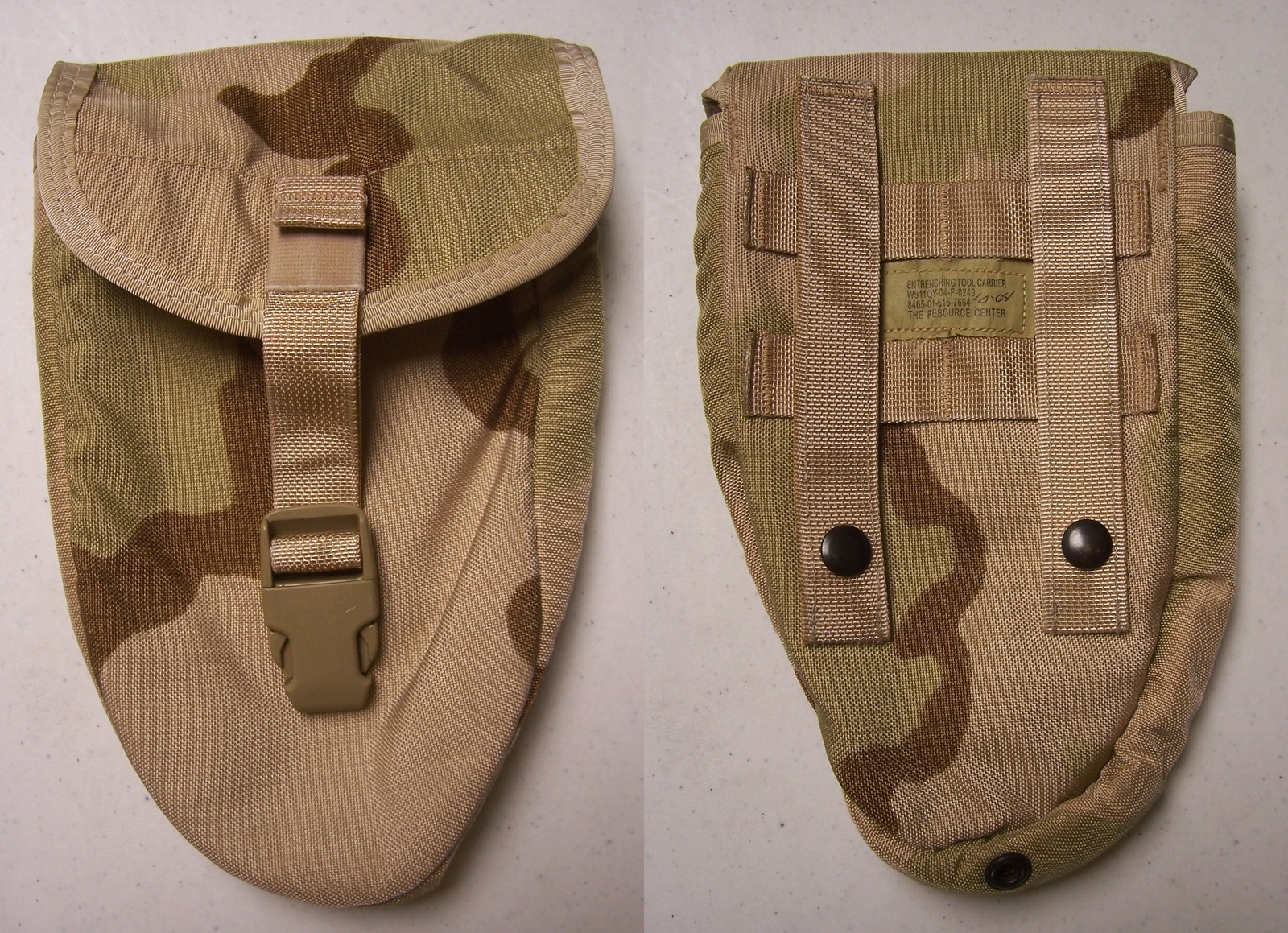 US MILITARY DCU 3 Color Entrenching Tool Carrier  Brand NEW