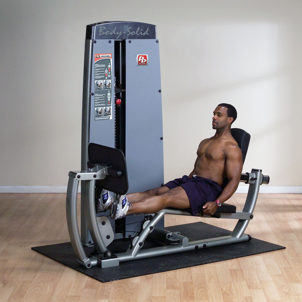 Body-Solid ProDual Leg Calf Press Machine with 210 lb. Stack