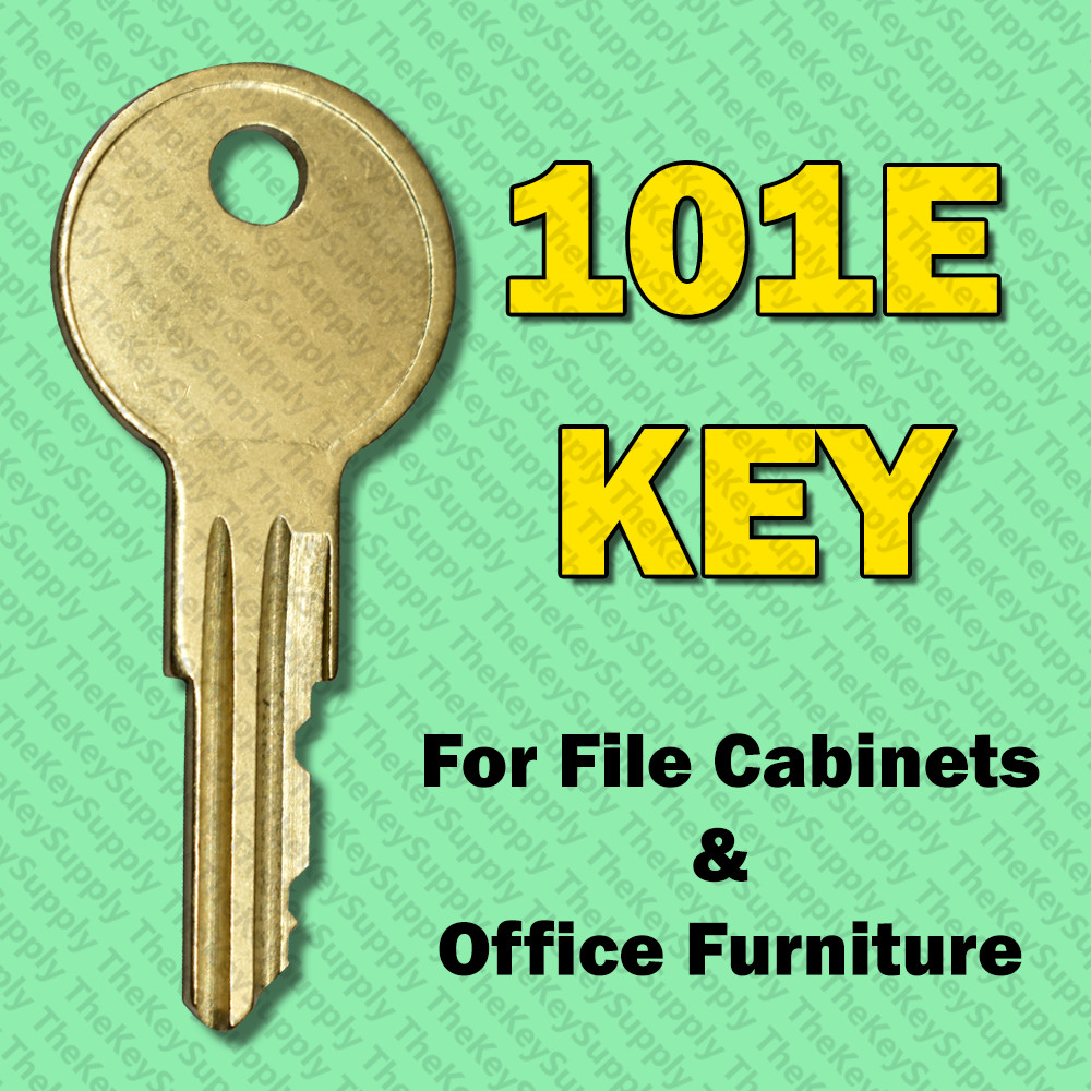 101E Key for Desk File Cabinet & Office Furniture