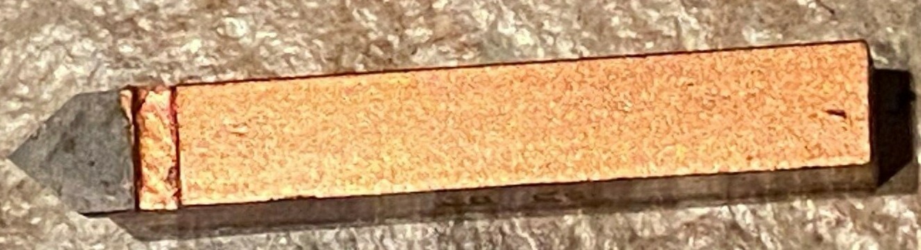 D8 - C5 STANDARD CARBIDE TIPPED TOOL, 80 DEGREE INCLUDED ANGLE, 1/2" SHANK, NEW