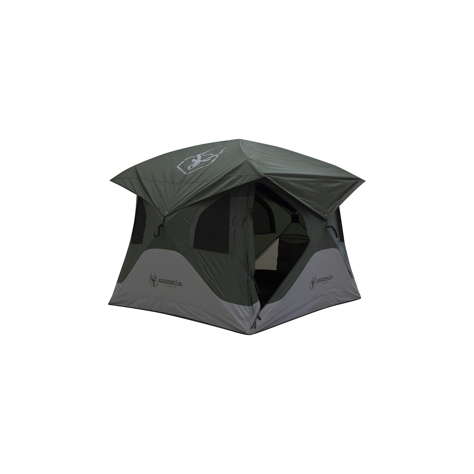 Gazelle T3X GT301GR 3 Person Pop Up Lightweight Portable 3 Season Camping Hub...