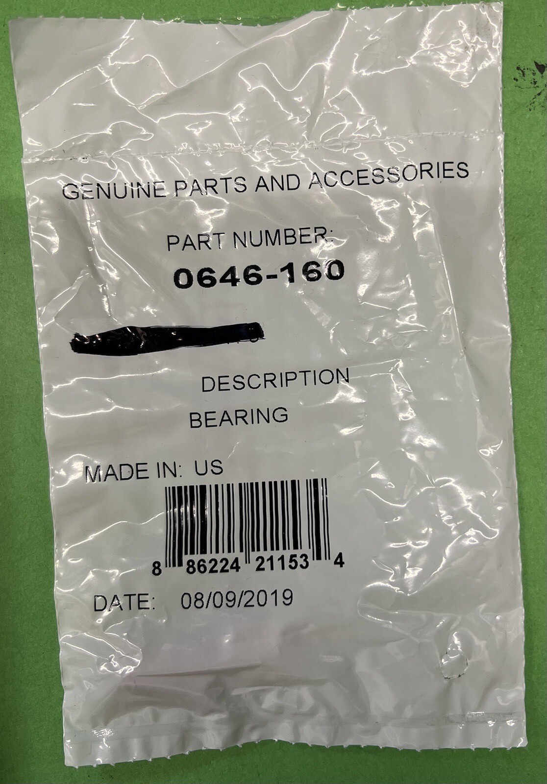 Arctic Cat OEM Cam Arm Bearing 0646-160 New