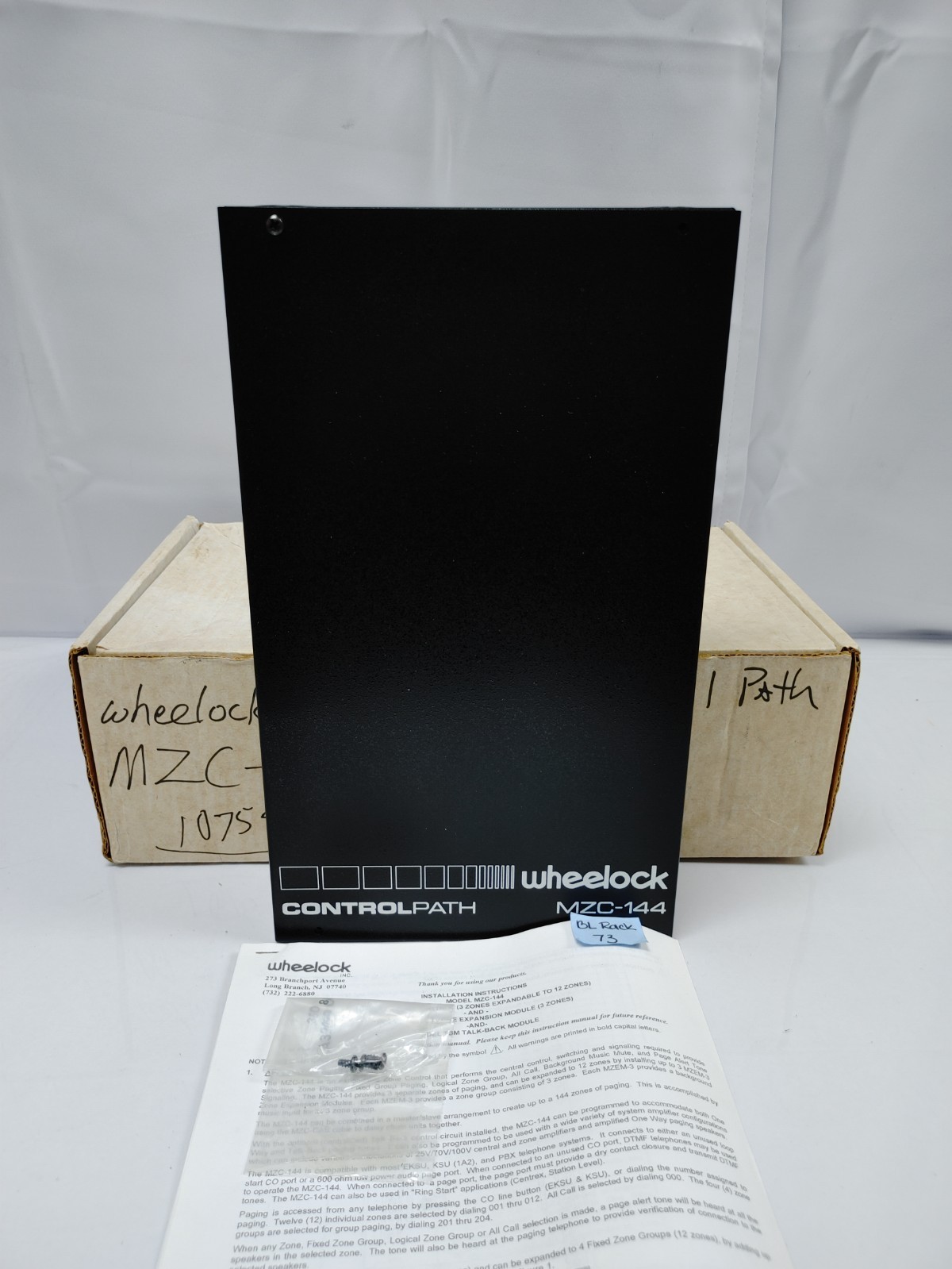 Wheelock MZC-144 Programmable Modular Zone Control System