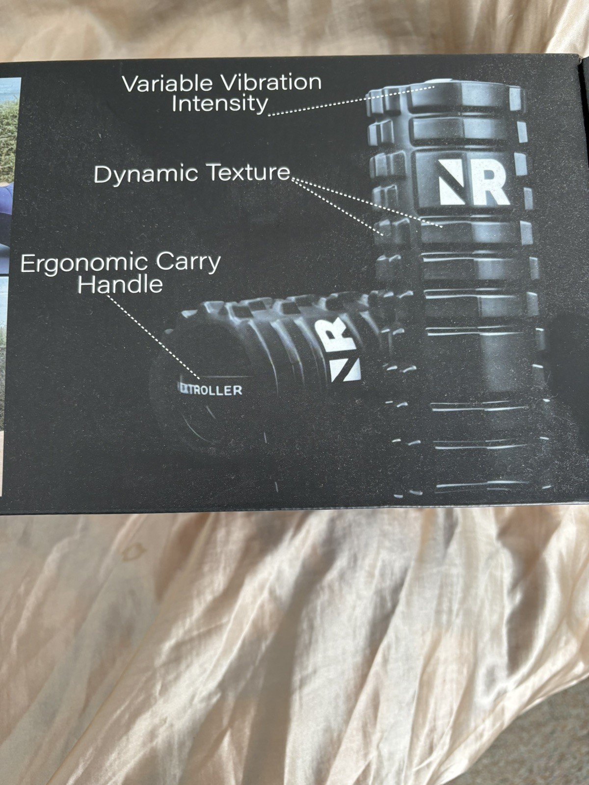 NextRoller By Nextrino 3-Speed Rechargeable Vibrating Foam Roller