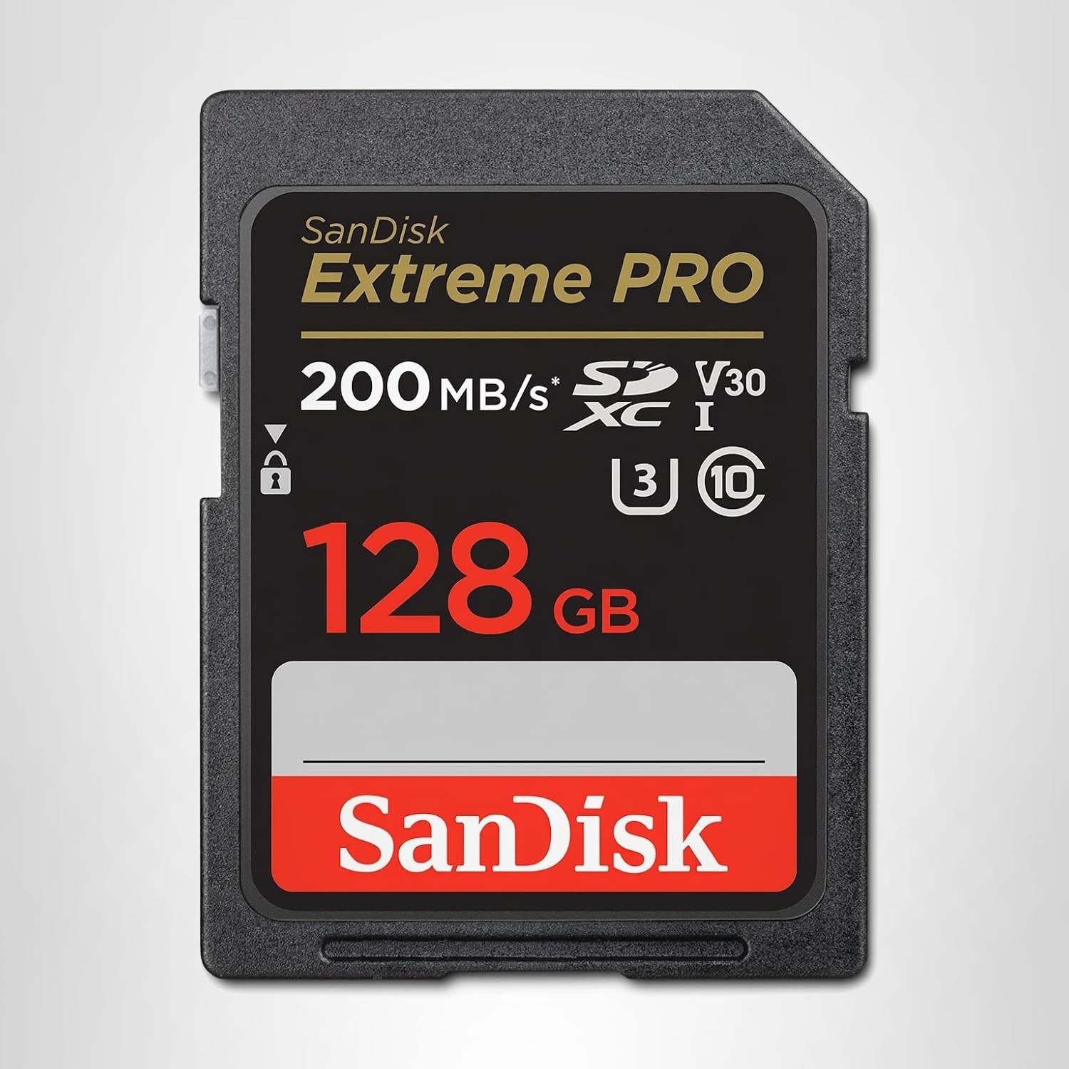 SanDisk 128GB 200MB/s Extreme Pro SDHC SDXC SD Class 10 UHS-I U3 Memory Card 128