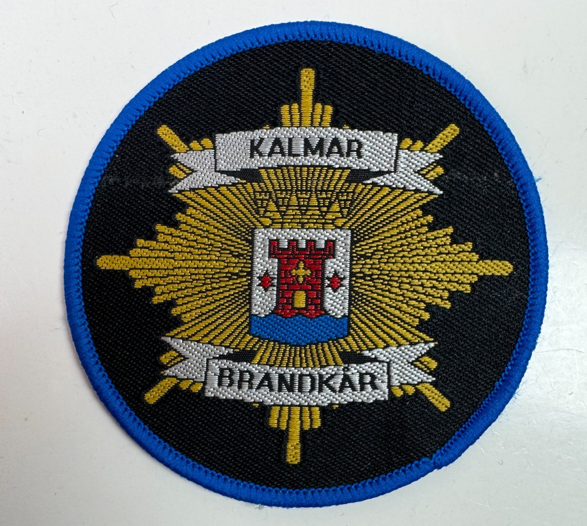 Sweden Kalmar Brandkar Fire Europe Patch BB6