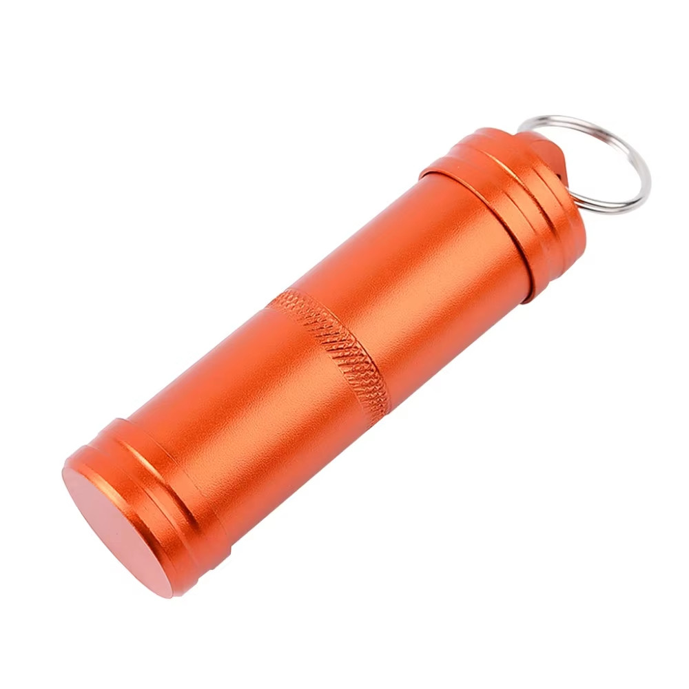 Survival Seal Capsule Trunk EDC Waterproof Hike Box Container Outdoor Dry Bottle