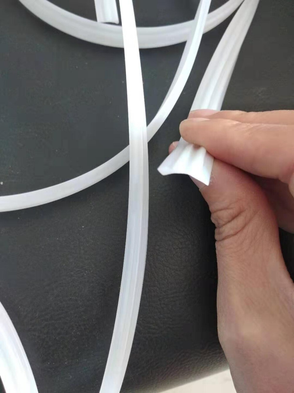 (3x10) Polyurethane rubber only for CNC guide way wipers-10 meters