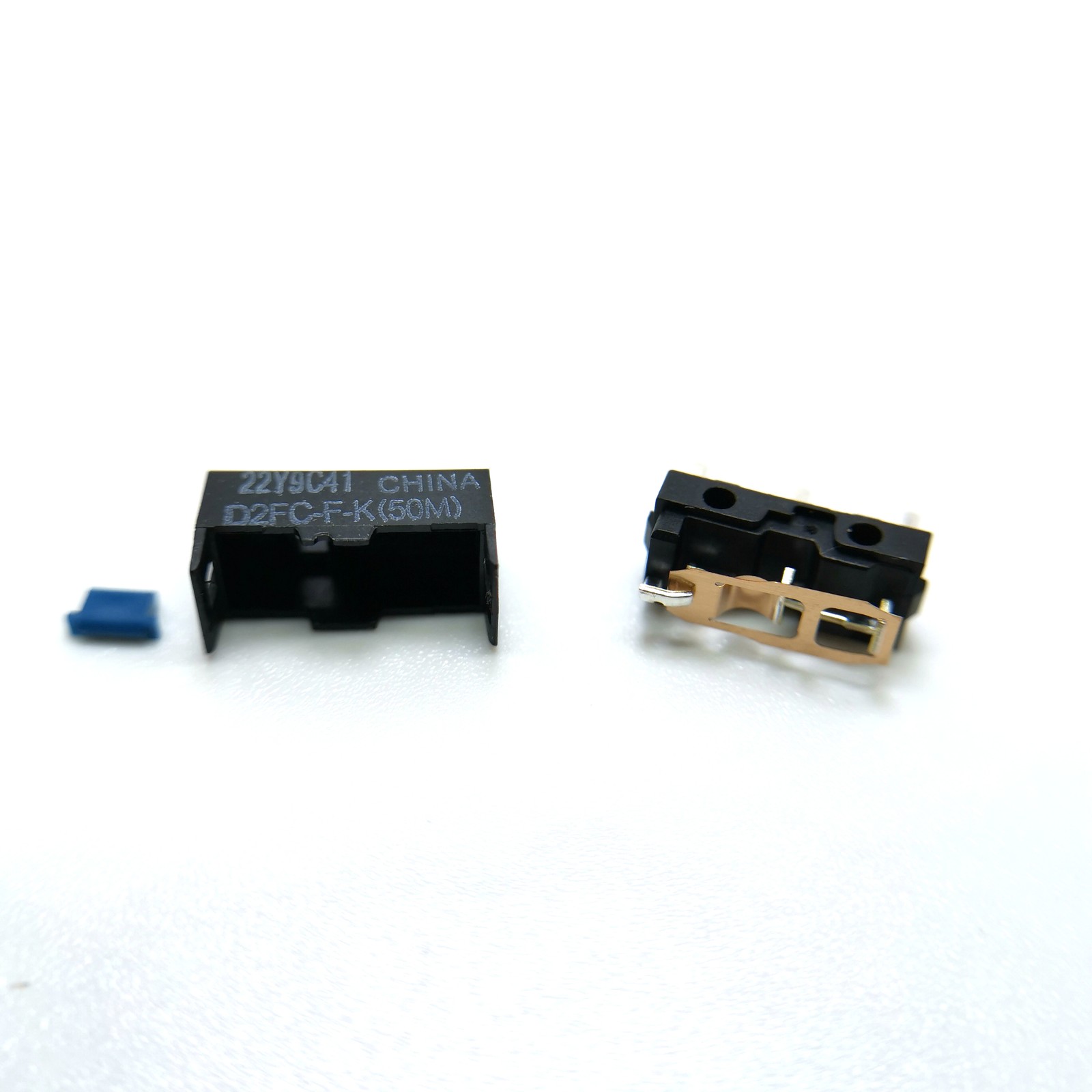 10Pack Original Genuine Micro Switch For Omron D2FC-F-K(50m) D2FC-F-K Mouse b