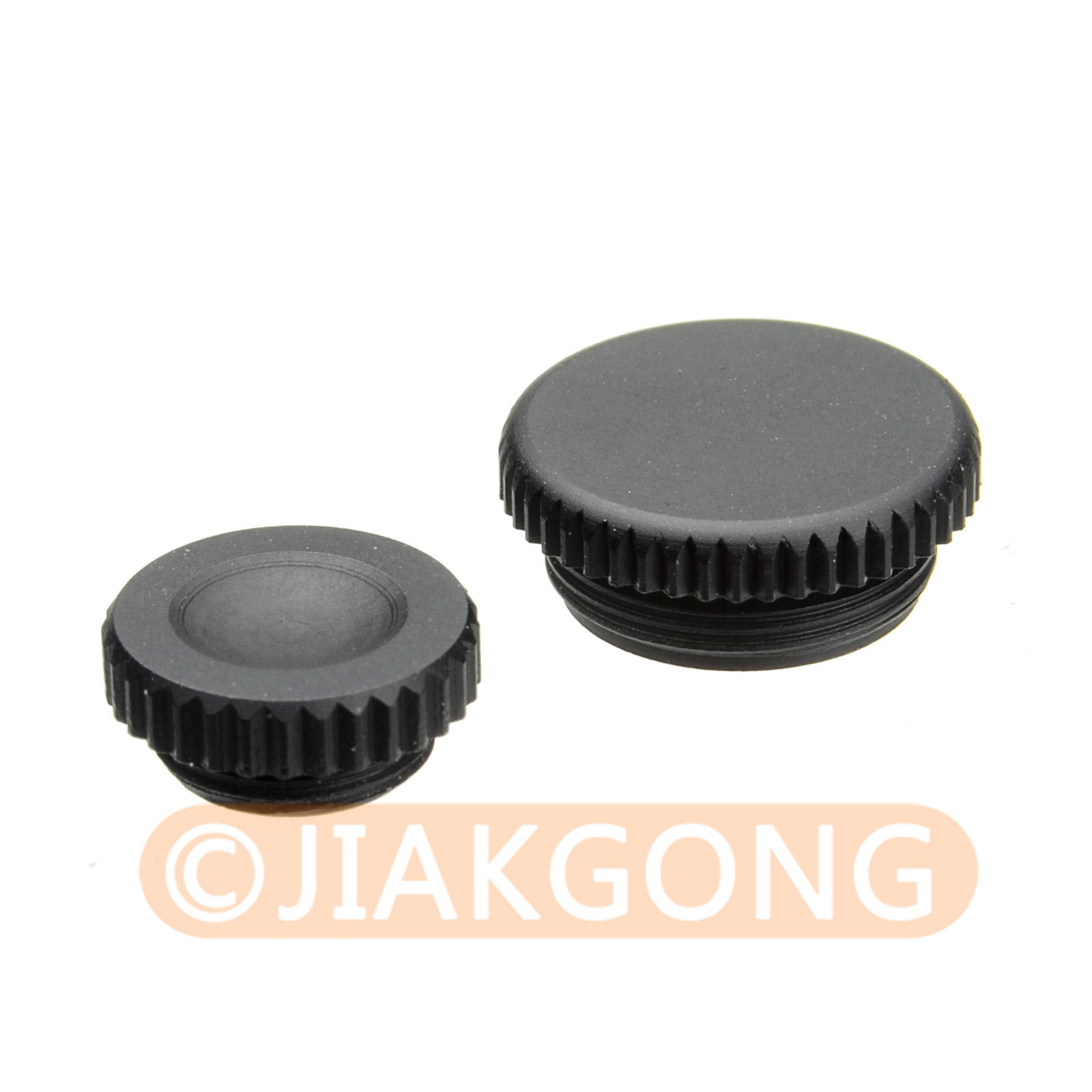 DSLRKIT Remote + Flash PC Sync Terminal Cap Metal Cover Set