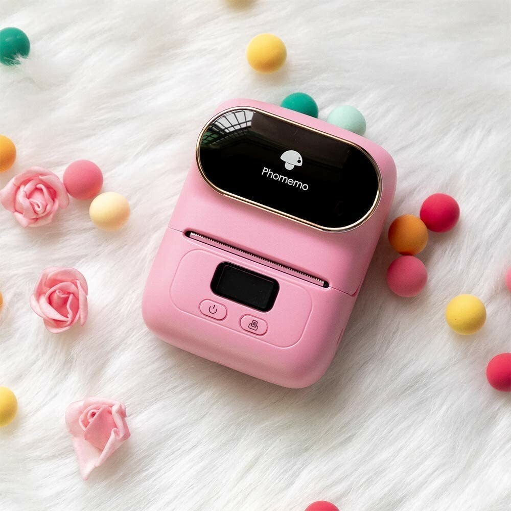 Phomemo M110 Label Maker Portable Bluetooth Thermal Sticker Label Maker Printer