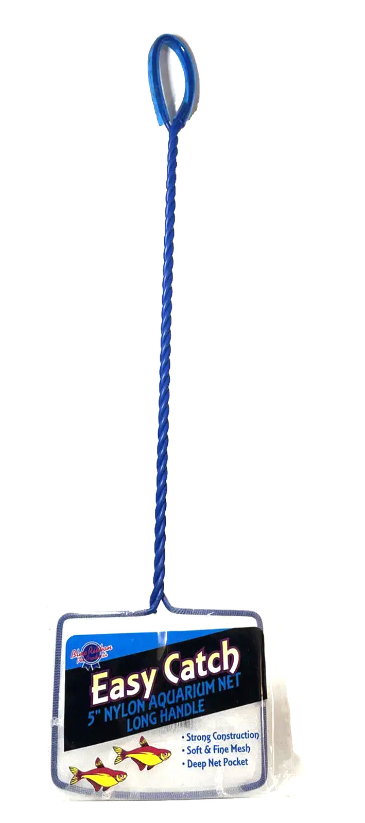 Blue Ribbon Aquarium Fish Tank Net Soft and Fine Mesh Deep Pocket Pet Prod 5 in*