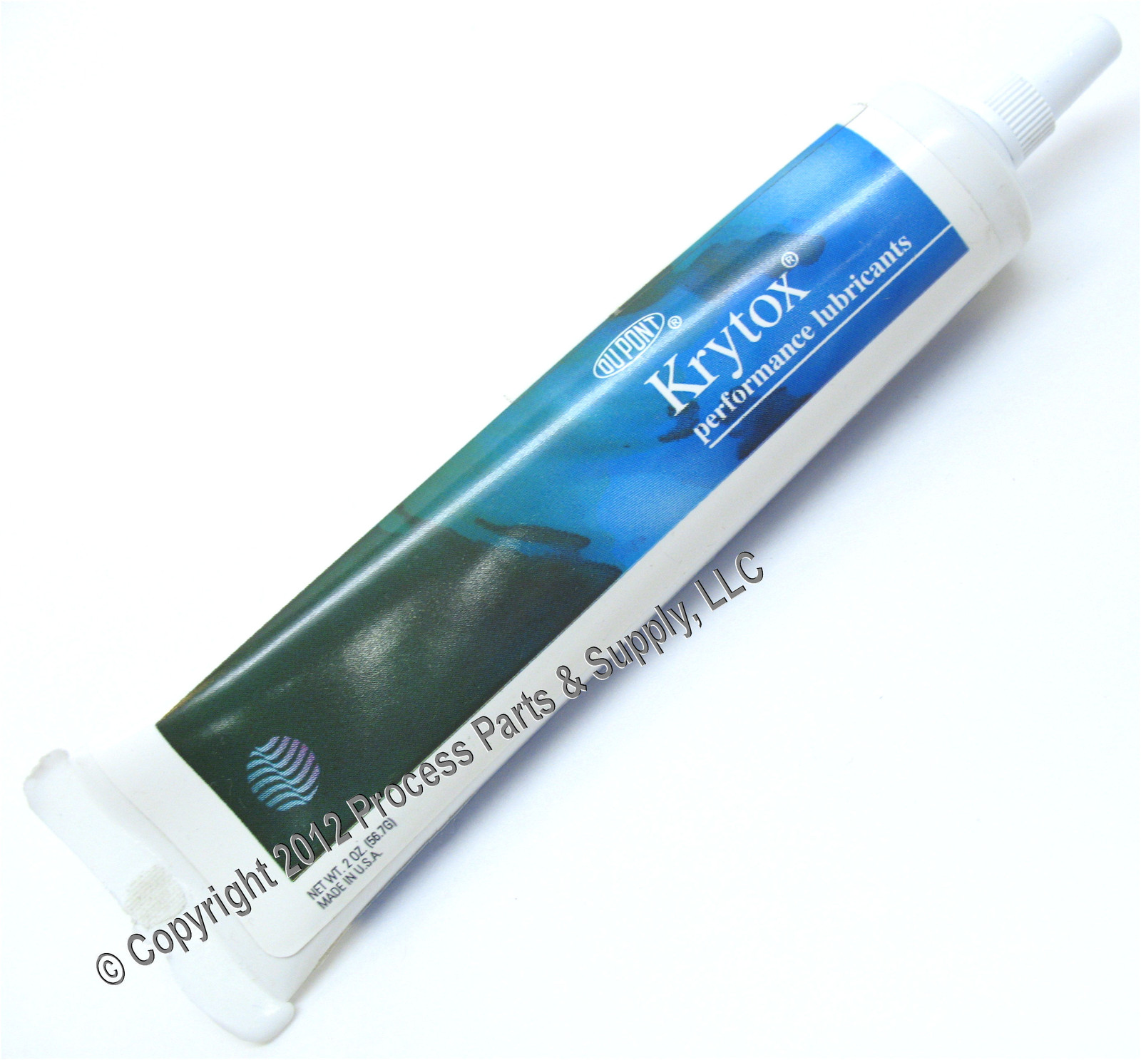 NEW 2 oz. Tube CHEMOURS KRYTOX GPL-205 Grease Lubricant O-Rings SCUBA Oxygen