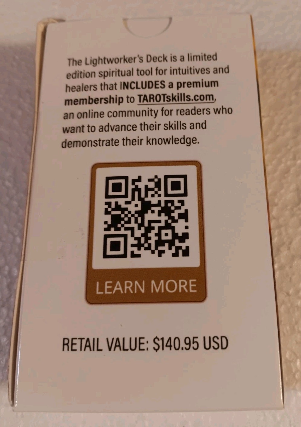 Lightworker's Deck Tarot Cards for Empaths, Reiki & Energy Healers Exc. Cond.