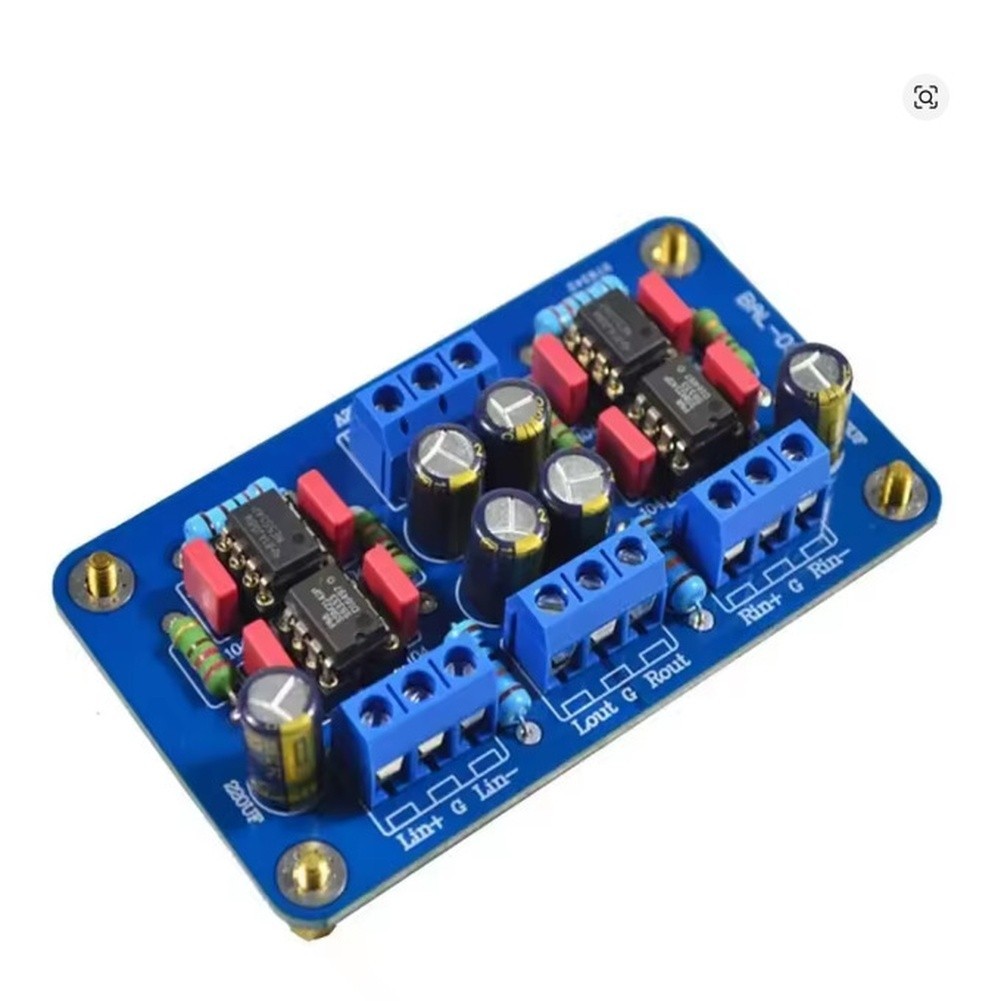 Compact For Audio Converter Board for Balanced XLR Input to For RCA Output