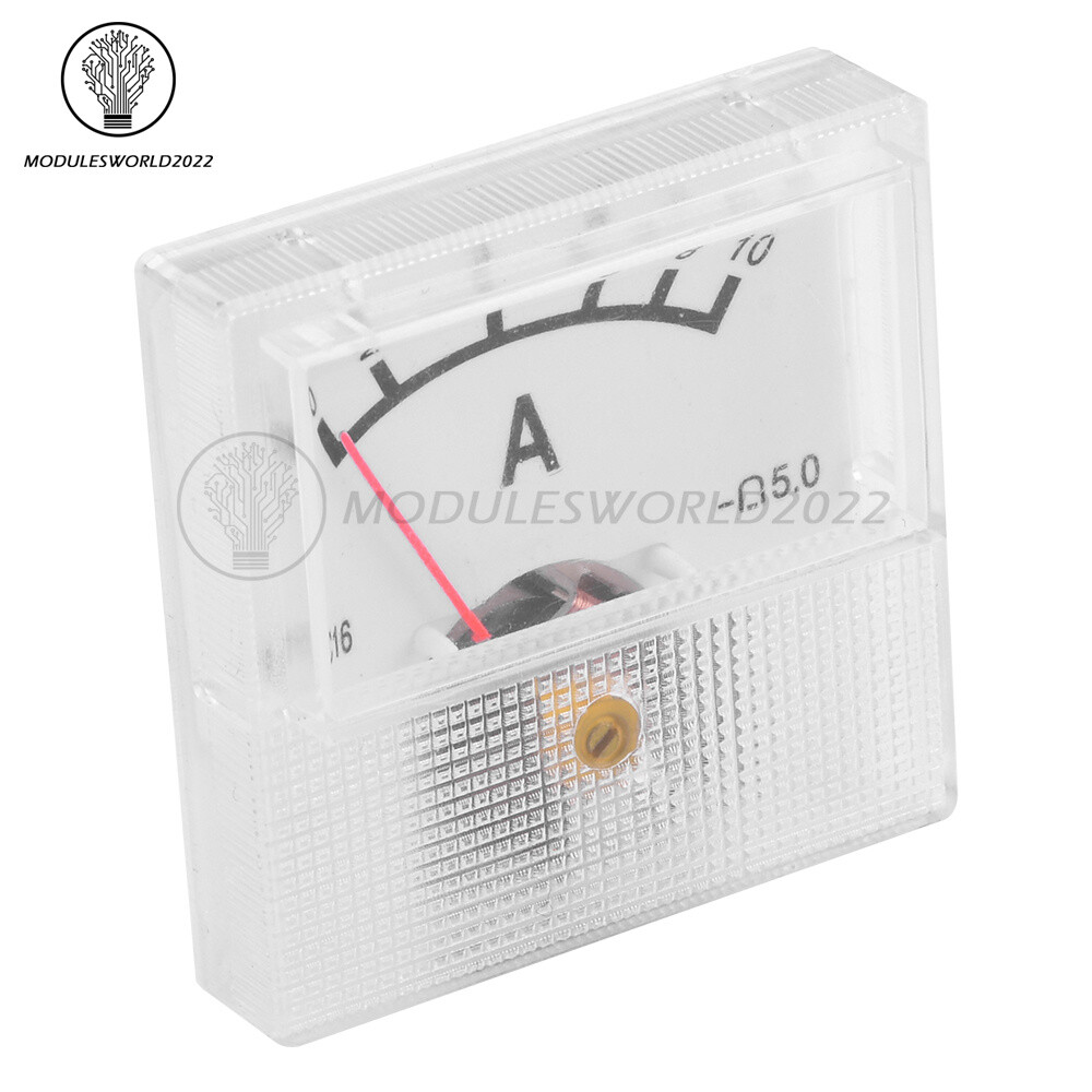 91C16 Pointer Type DC Ammeter Current Measuring Instrument 10A 20A 30A 50A