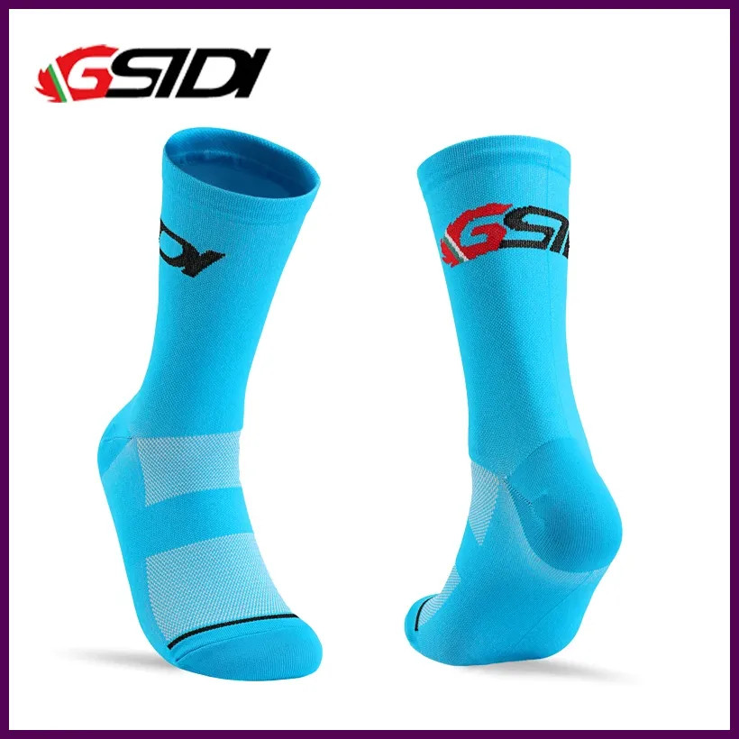 Gsidi New Cycling Socks High Quality Compression Men  Bike Outdoor Women Running