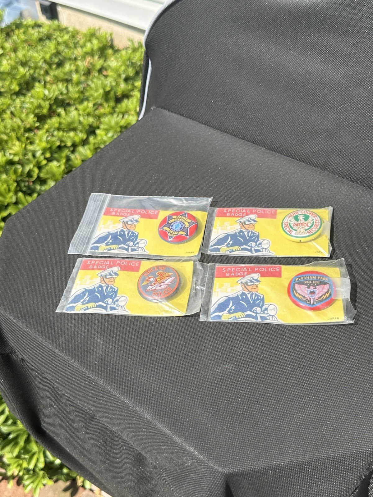 Special Police Motorcycle Badge NOS Harley Davidson Indian 1950s