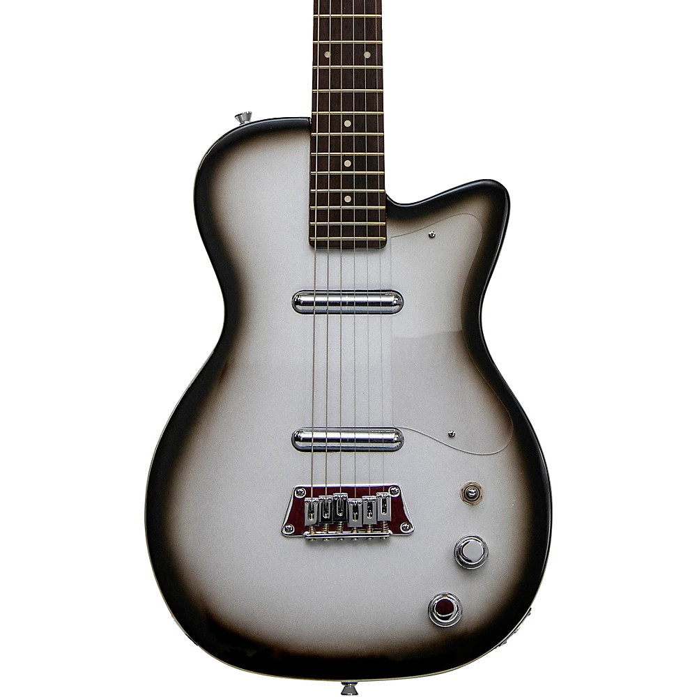 Silvertone Silvertone Solid Body Electric Guitar Silverburst