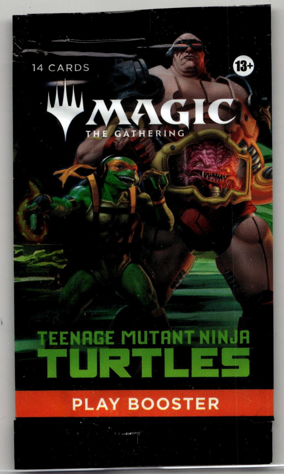 EMPTY Wrapper MTG Magic the Gathering TMNT Trading Card Art 2