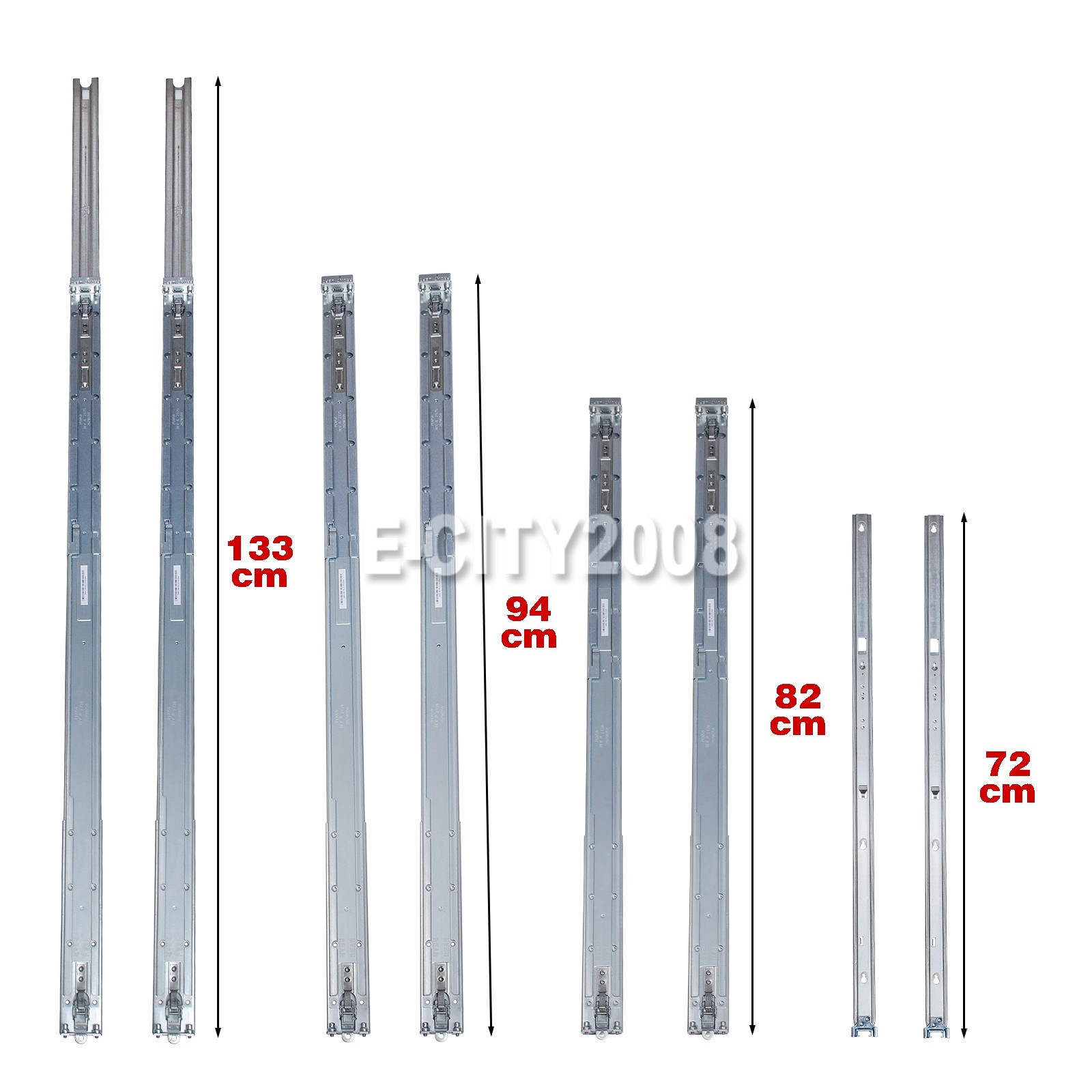 1U Friction Rackmount Kit For HPE DL360 Gen10+ P20435-001 P43560-B21 P38899-001