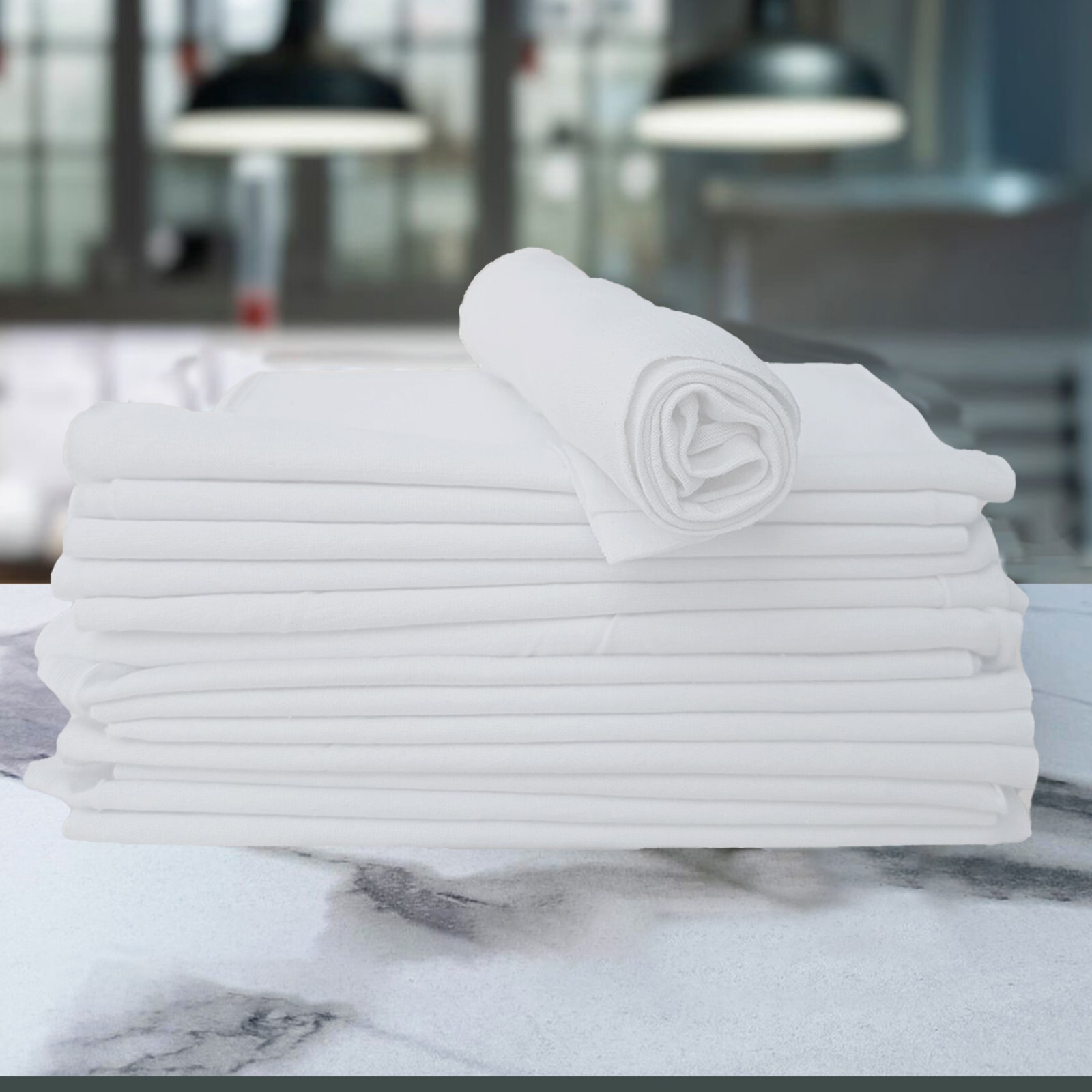 New White T-Shirt knit Rags 20x20" | Bulk Knit Wipes – Exact Cut Cleaning Cloth