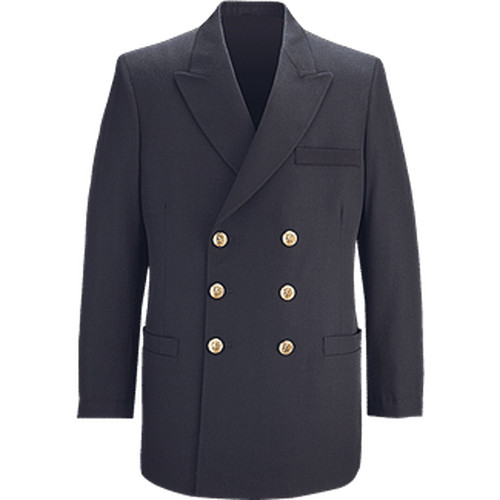 FLYING CROSS 17b8696c COMMAND Mens Double Breasted 35 REG DK NAVY BRASS FD