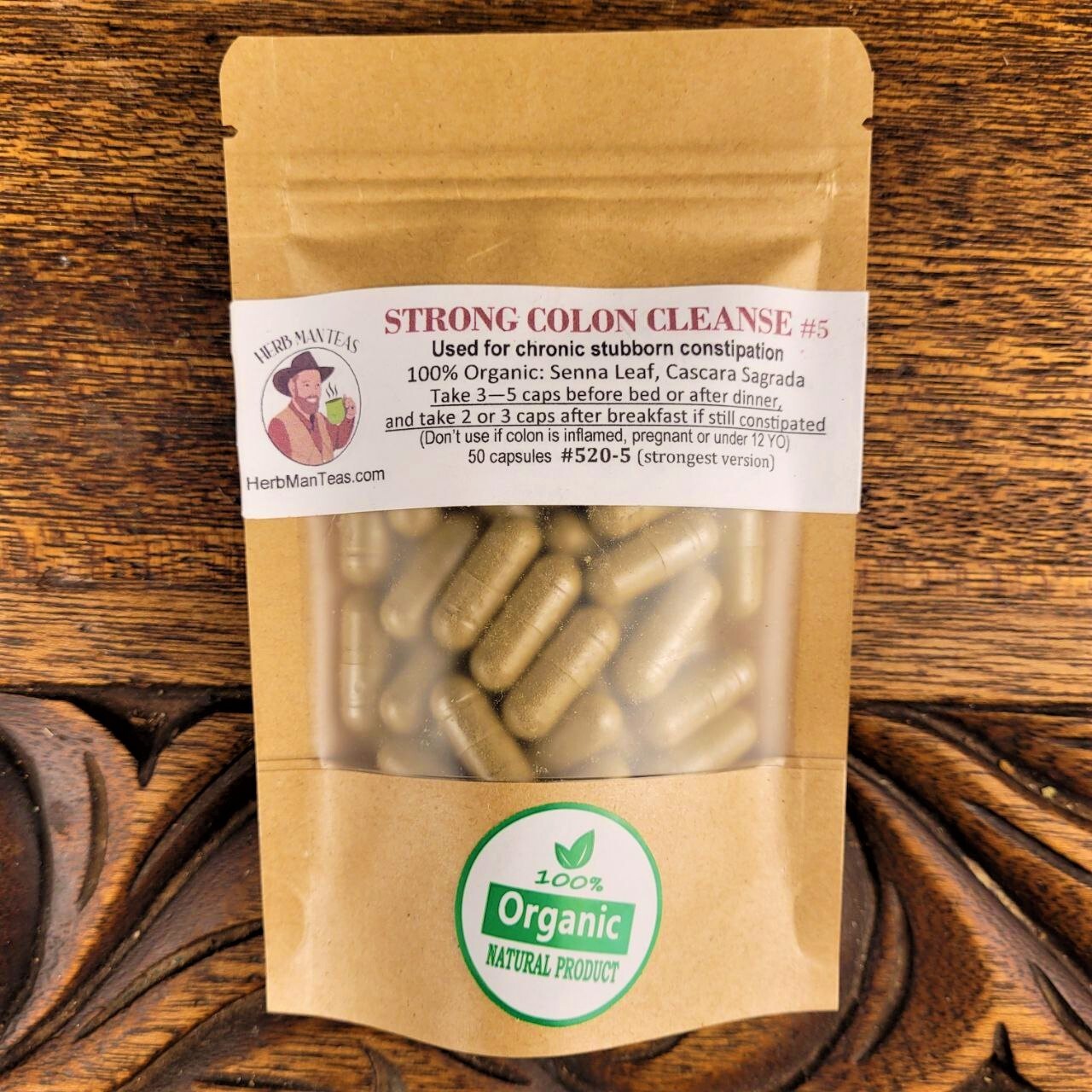 Strong COLON CLEANSE for chronic constipated. Used clinically by master herbalis
