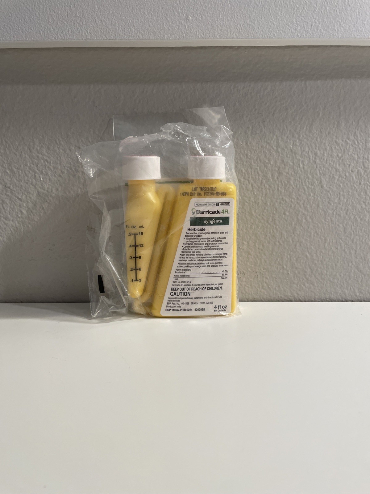 Barricade 4FL Selective Pre-emergent Herbicide For Broadleaf Weeds by Syngenta