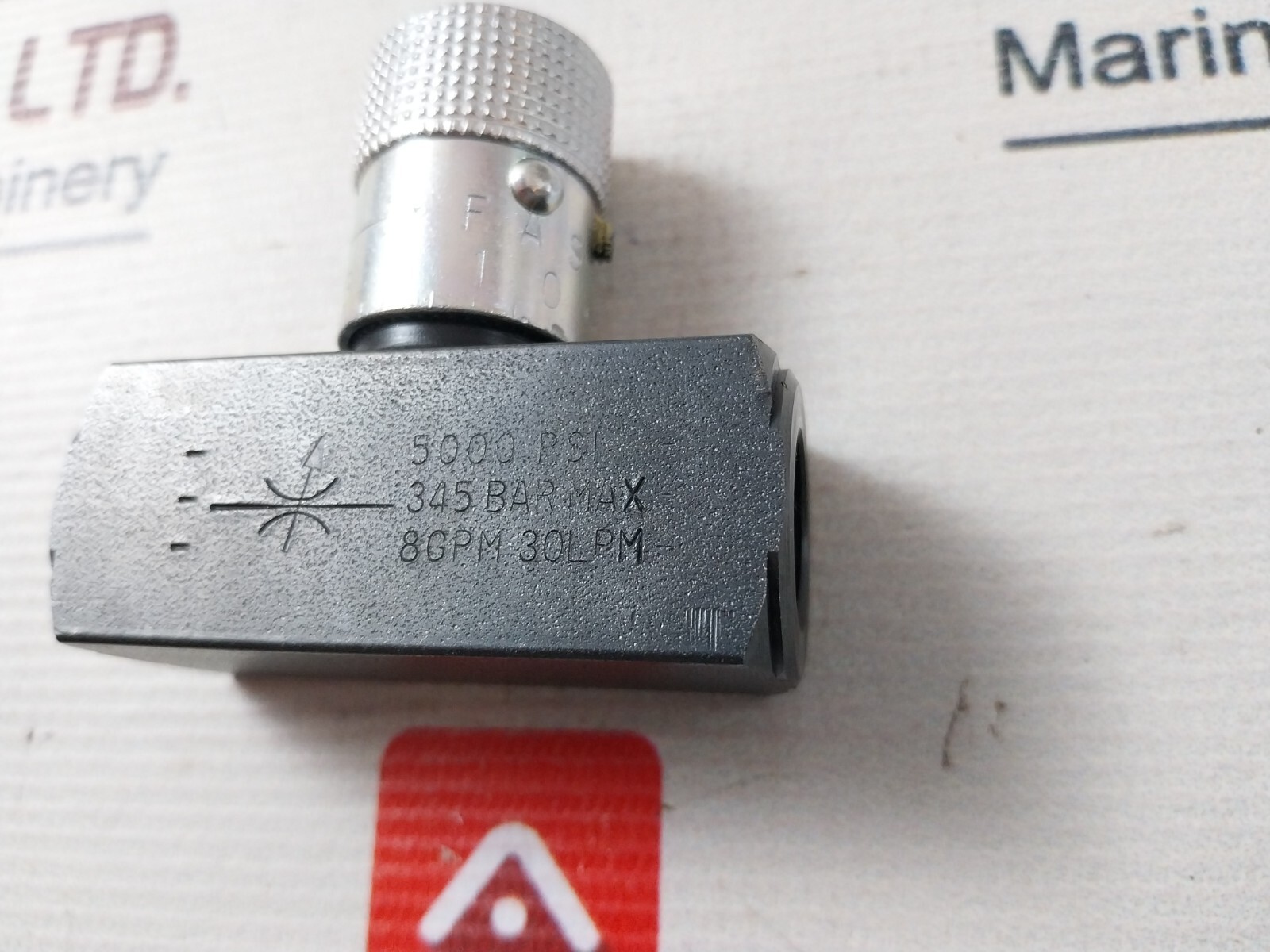 Parker 9N600S Hydraulic Flow Control Needle Valve 5000 PSI